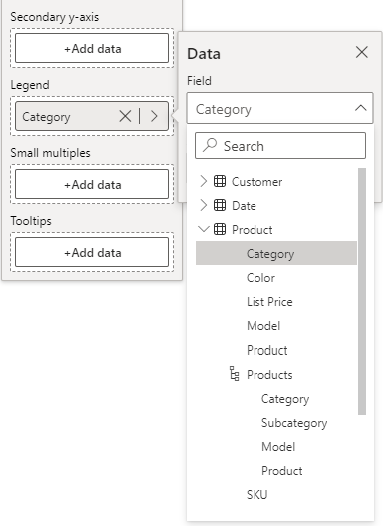 A screenshot of a computer showing how to select Category.